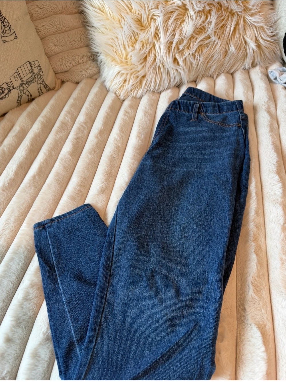 Denim jeggings